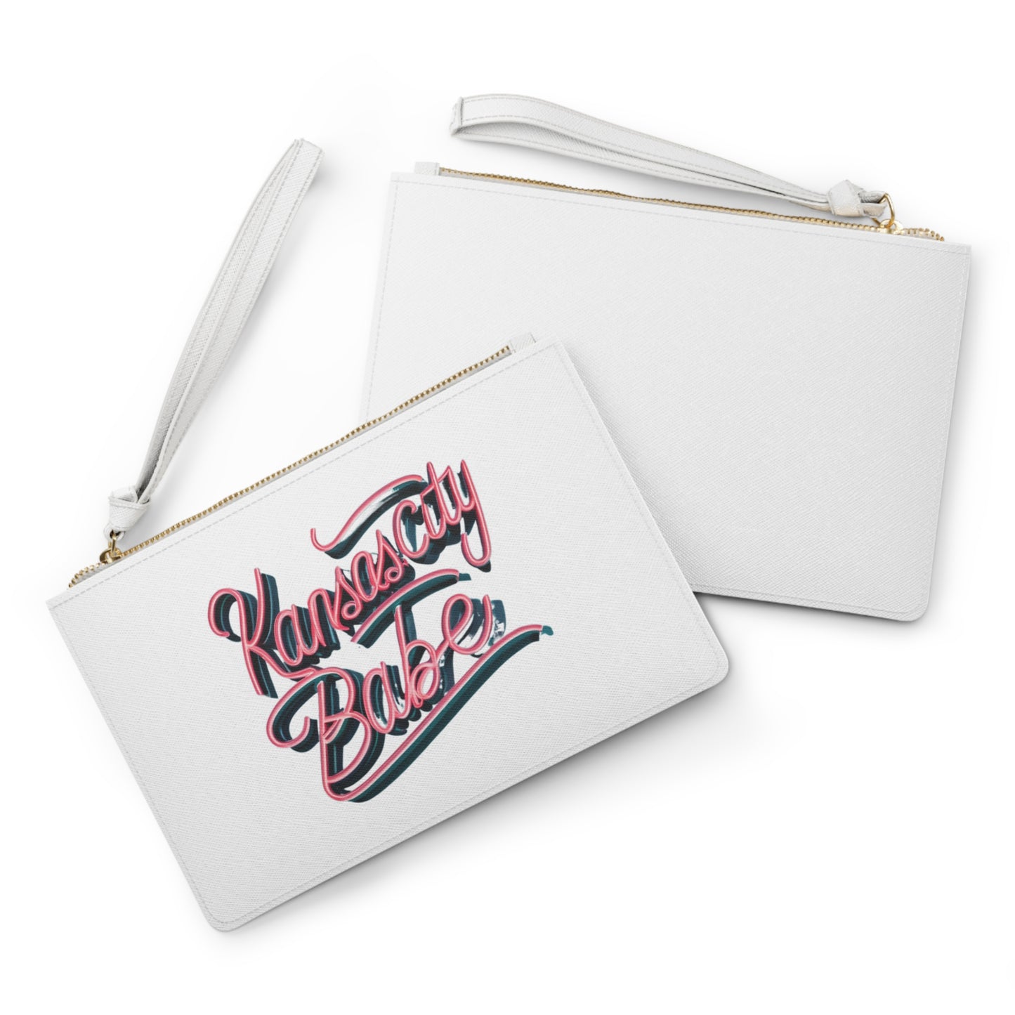Neon Kansas City Clutch Bag