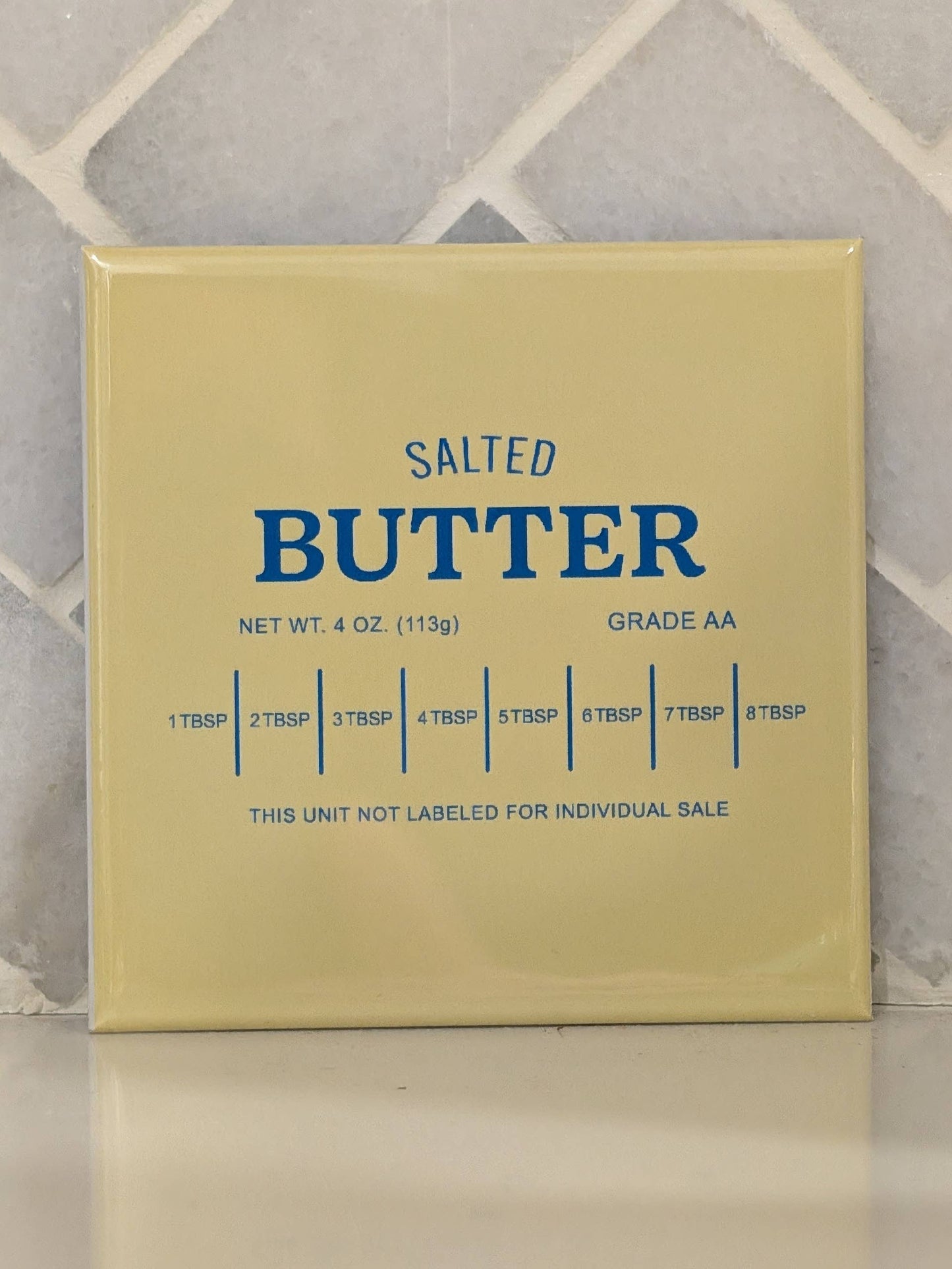 Butter Fridge Locker Magnet