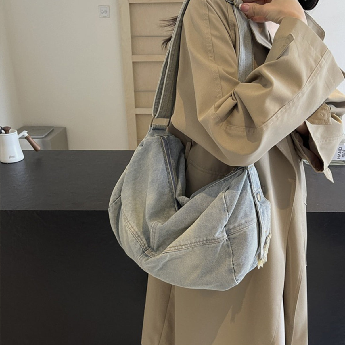 Denim Tote Bag