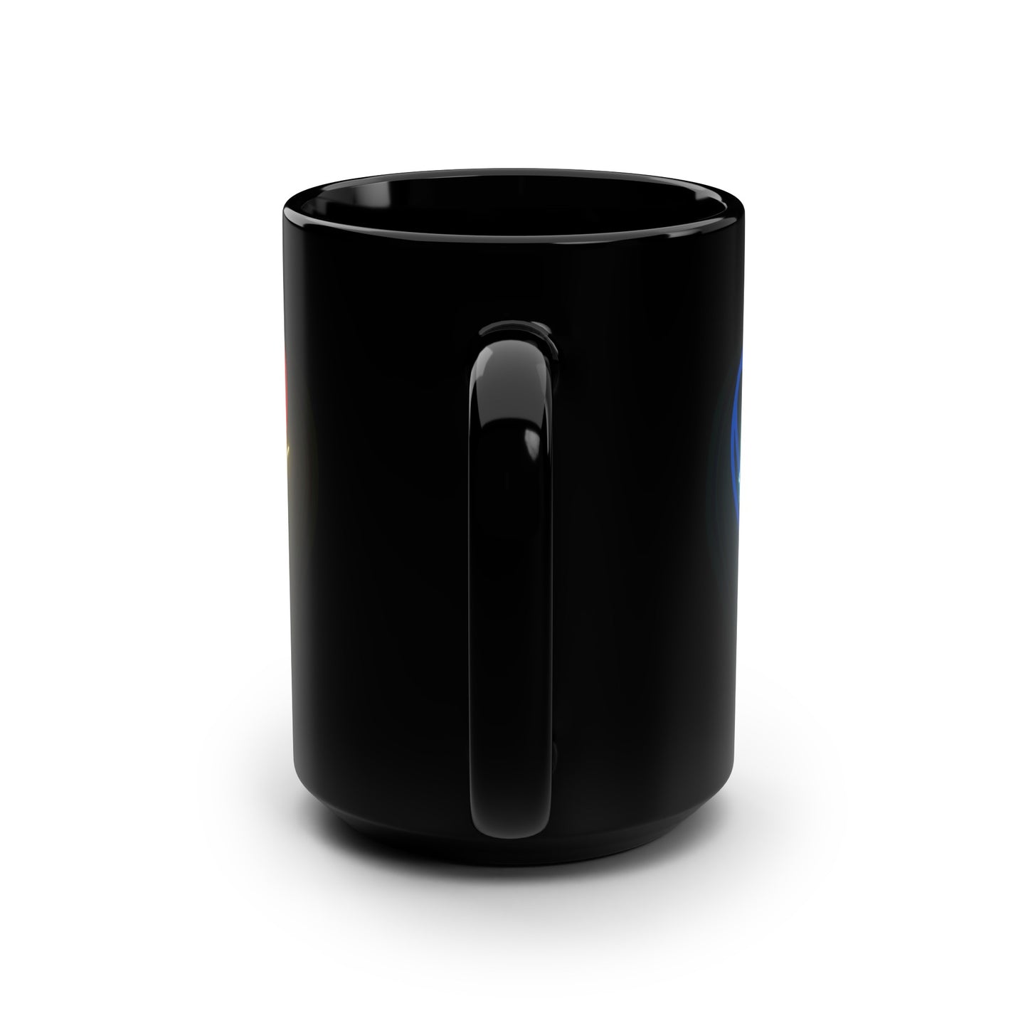 Kansas City Hearts Black Mug, 15oz