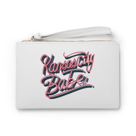 Neon Kansas City Clutch Bag