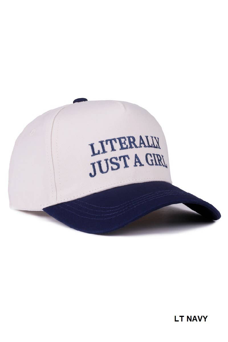 ,,,, Two Tone Canvas Cotton Cap