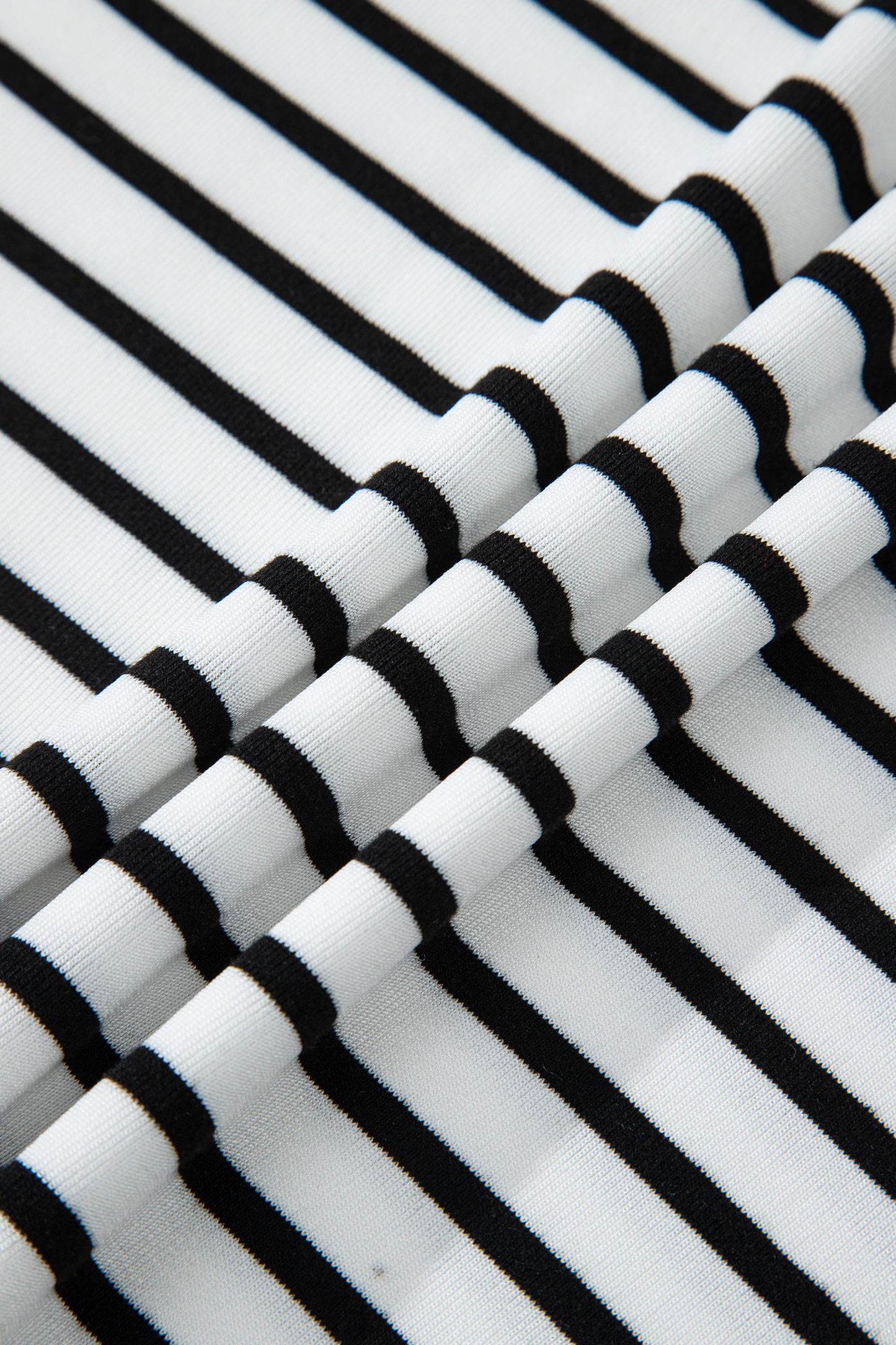 Black Stripe Half Buttons Top and Shorts Set