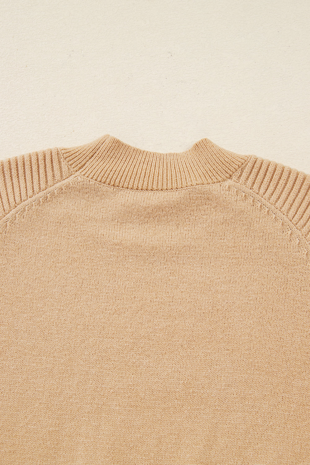 Black High Neck Puff Sleeve Sweater Pleated Mini Skirt 2pcs Knitted Outfit