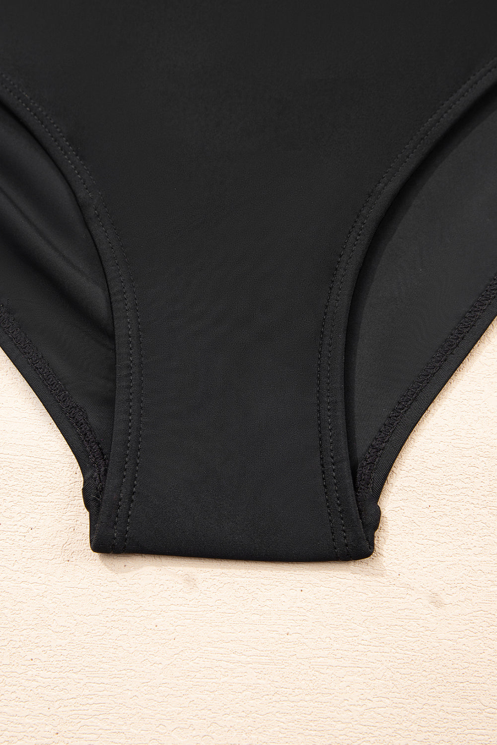 Black Adjustable Straps Cutout Ruched Knot Slit One Piece Swim Dress