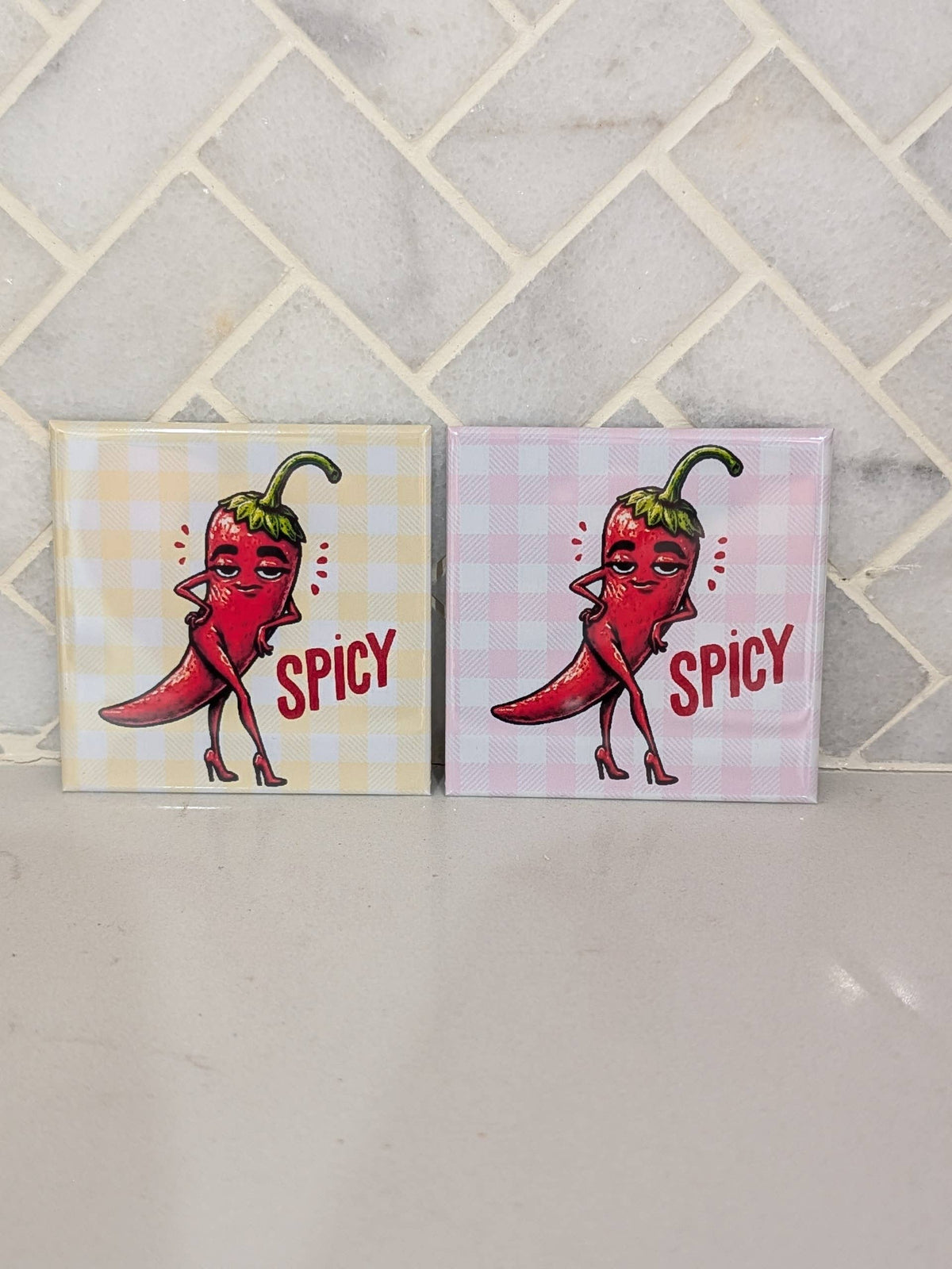 Spicy Pepper Fridge Locker Magnet
