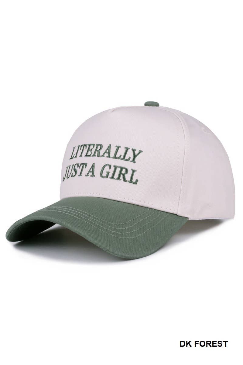 ,,,, Two Tone Canvas Cotton Cap