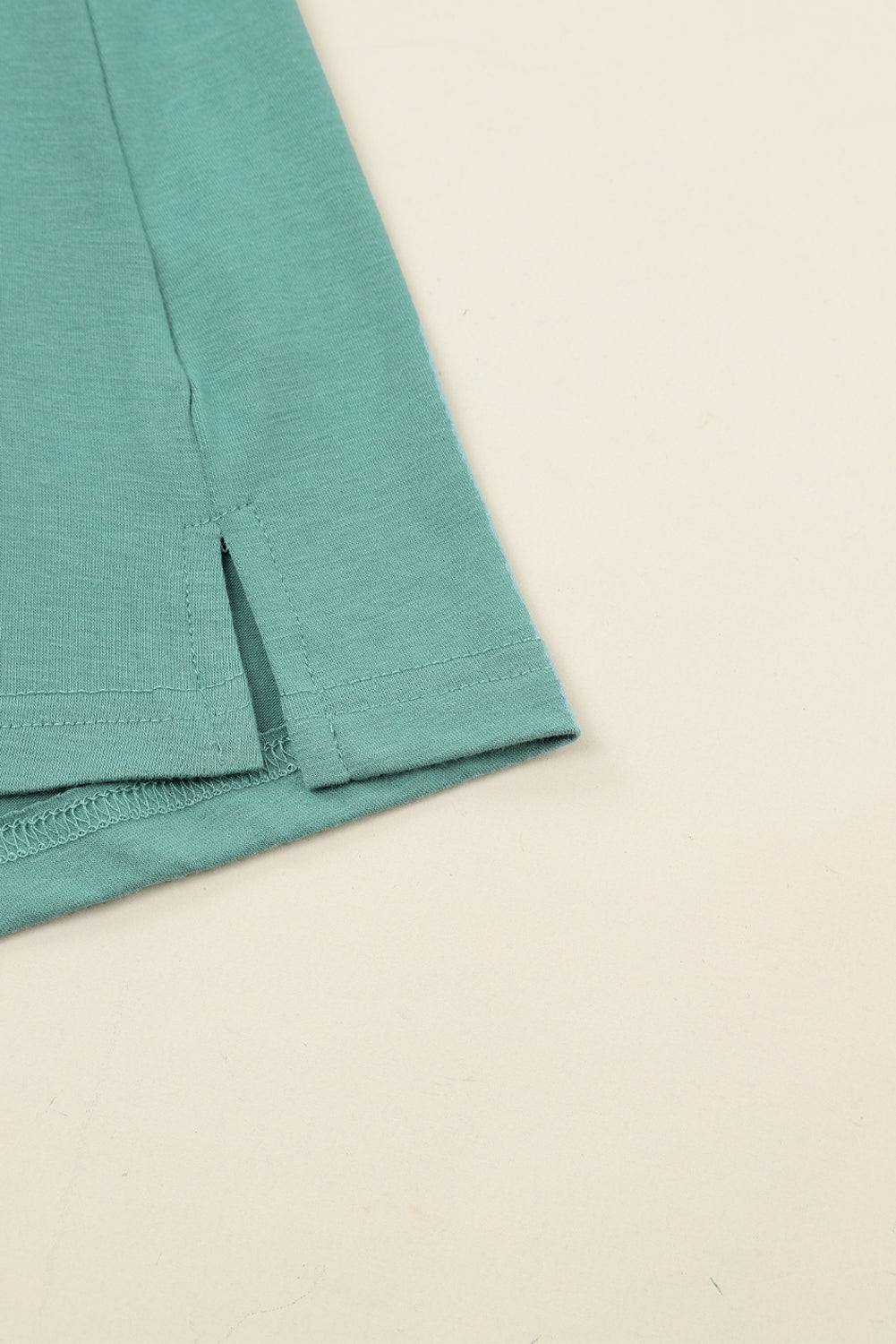 Green Casual Button Up Ruched Waist Short Dress